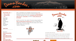 Desktop Screenshot of damnyankee.com