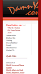 Mobile Screenshot of damnyankee.com
